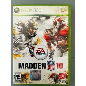 MADDEN NFL 10 XBOX 360 VIDEO GAME